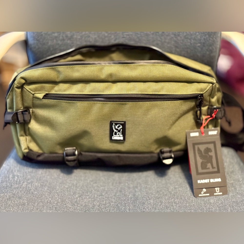Chrome Industries Kadet Sling Bag - Olive Branch